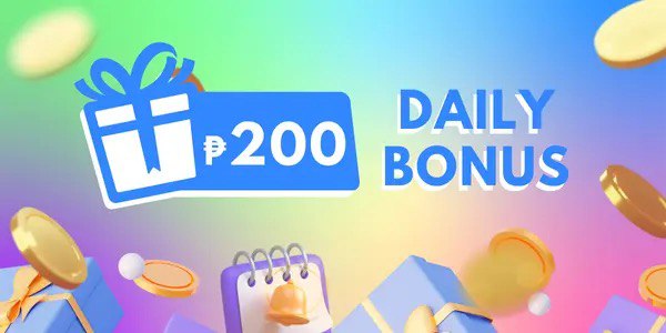Daily promotion artwork with a gift box and calendar